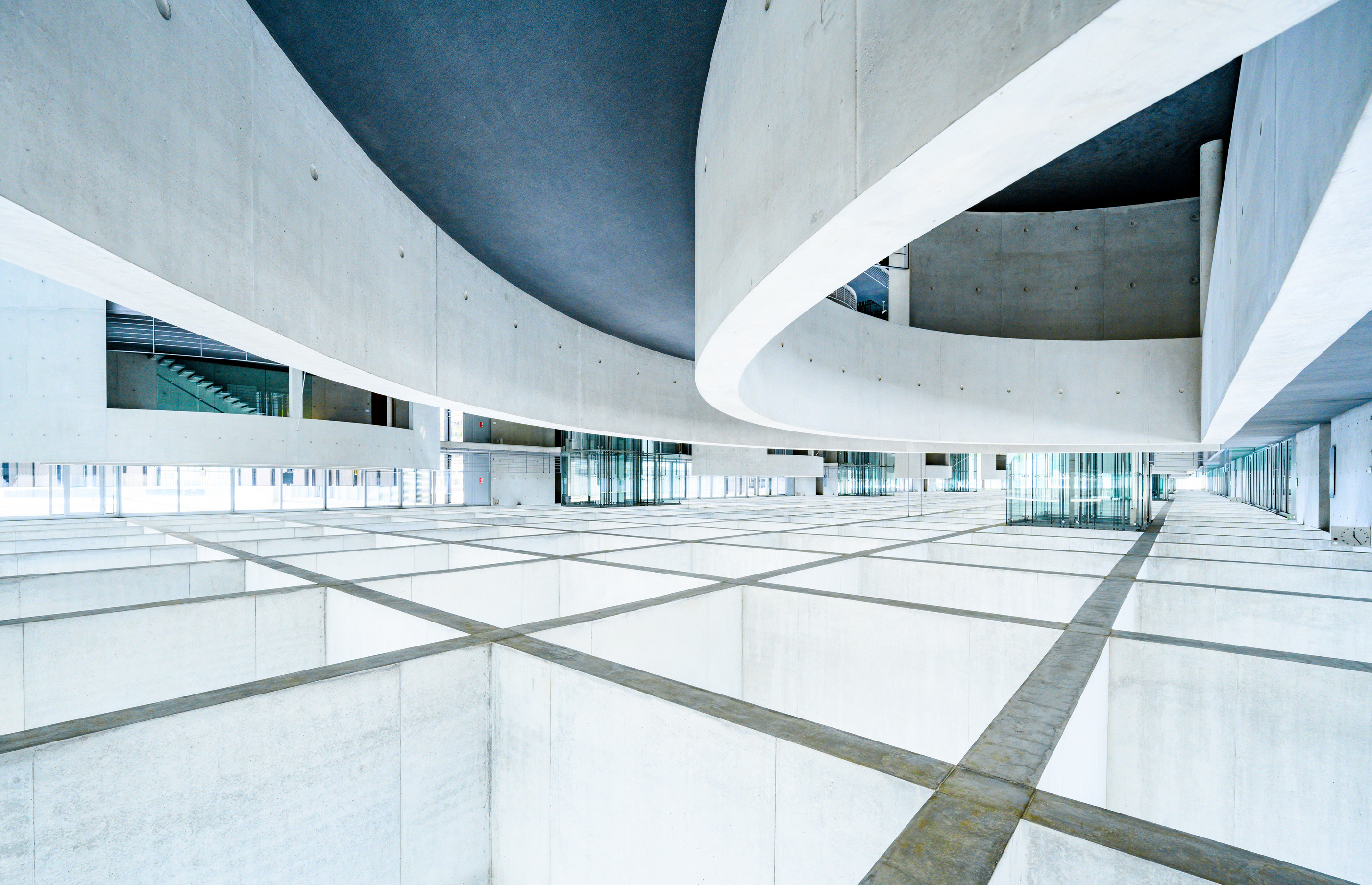 Betonarchitektur Raster Holger Martens