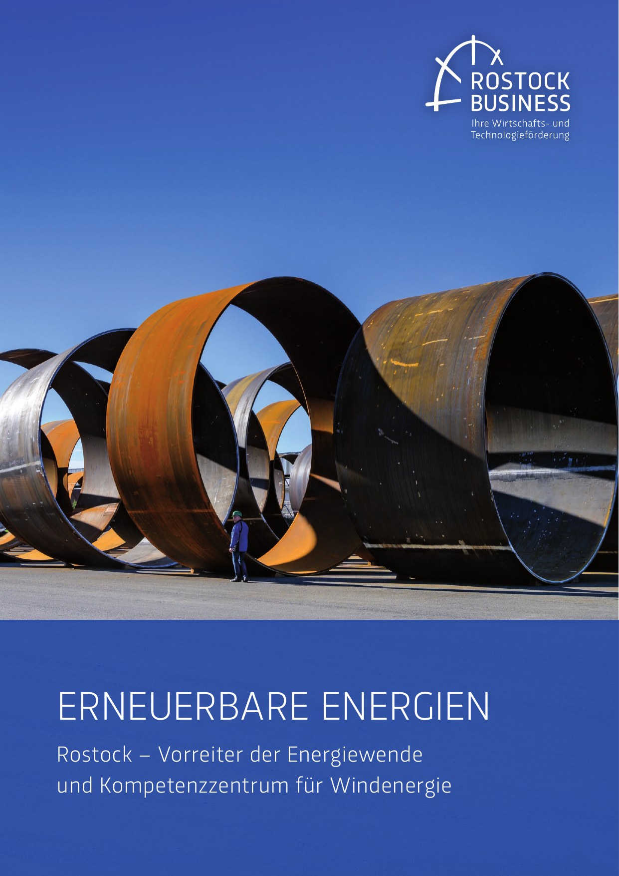 Rostock Business Branchenfolder Erneuerbare Energien — Fotografie Holger Martens