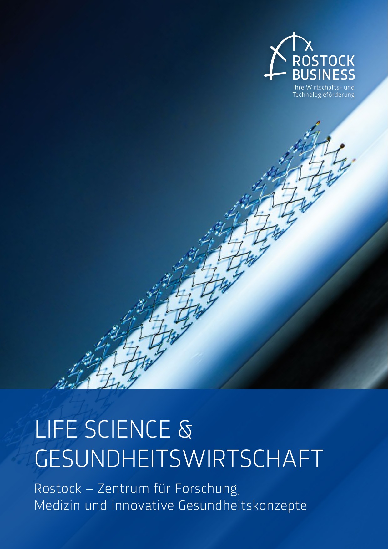Rostock Business Branchenfolder Life Science & Gesundheitswirtschaft — Fotografie Holger Martens