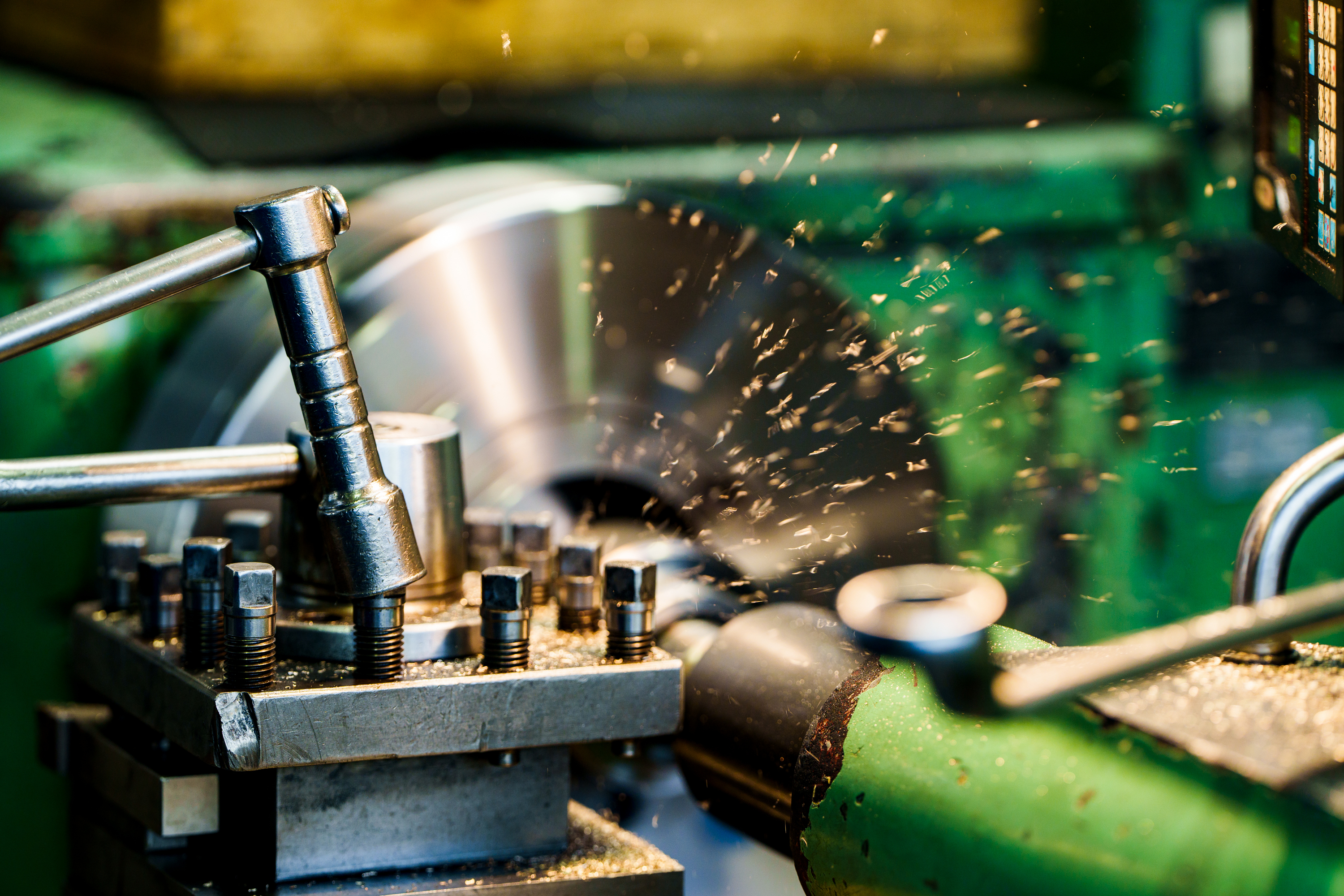 Drehmaschine Metallspäne Holger Martens