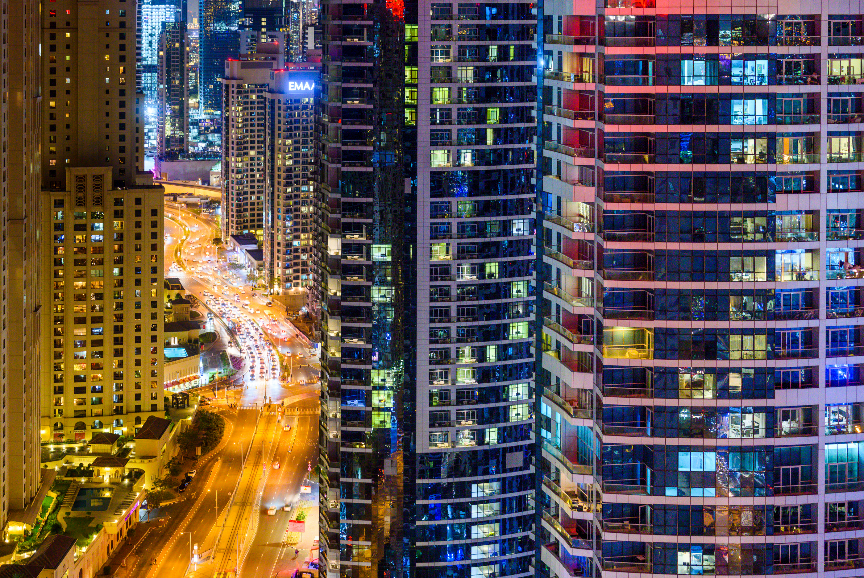 Dubai Nachtaufnahme Holger Martens