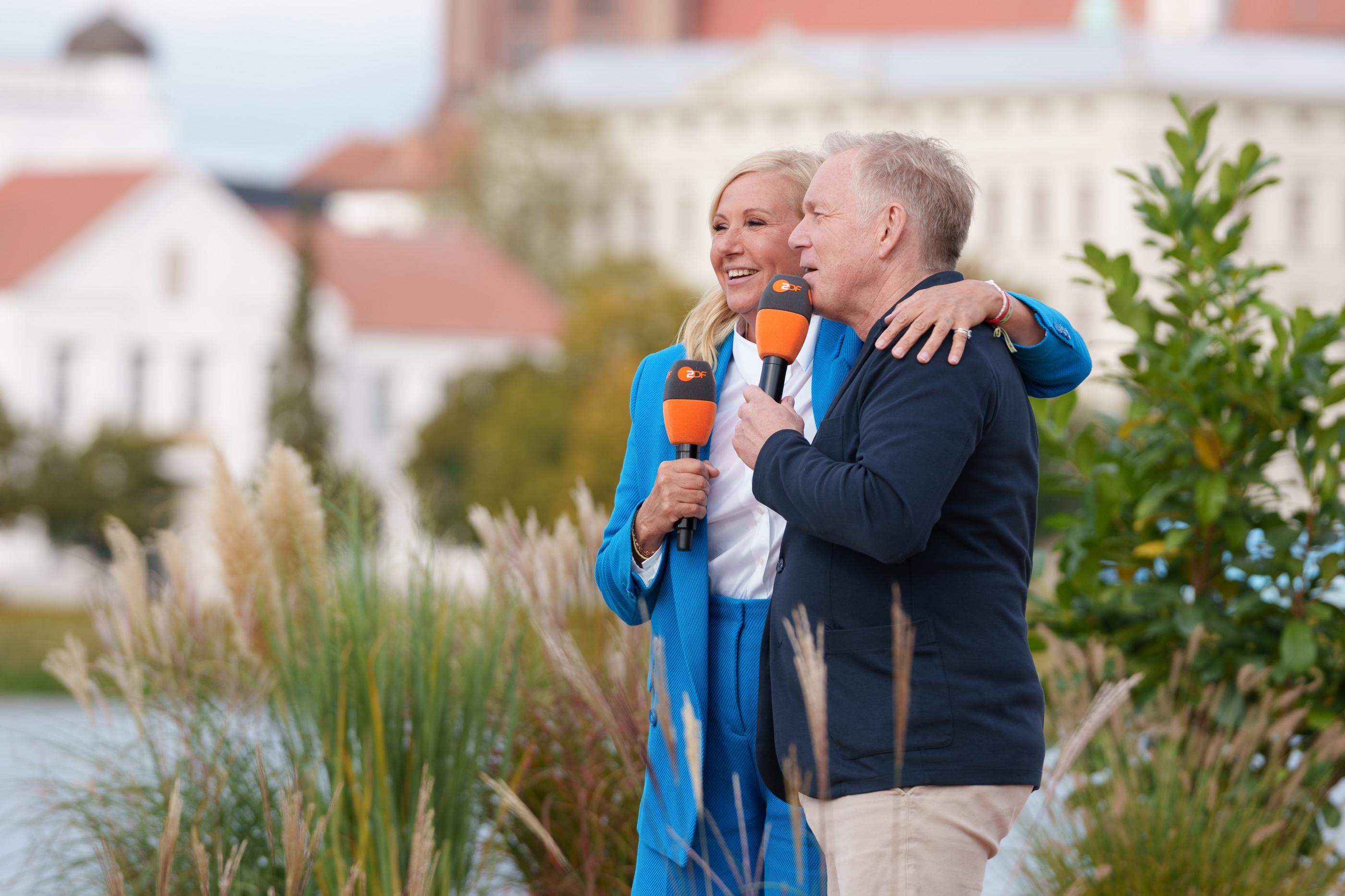 Eventfotografie: Andrea Kiewel und Johannes B. Kerner bei einer Veranstaltung