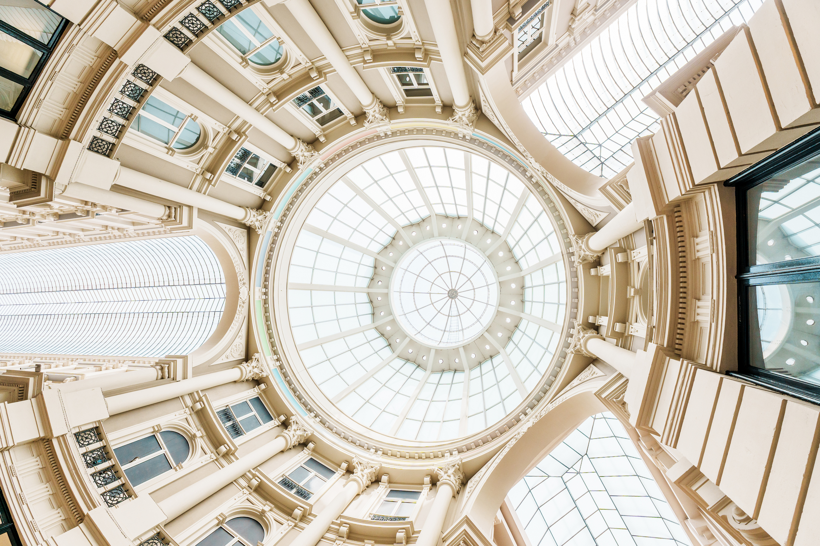 Einkaufspassage Glaskuppel Holger Martens