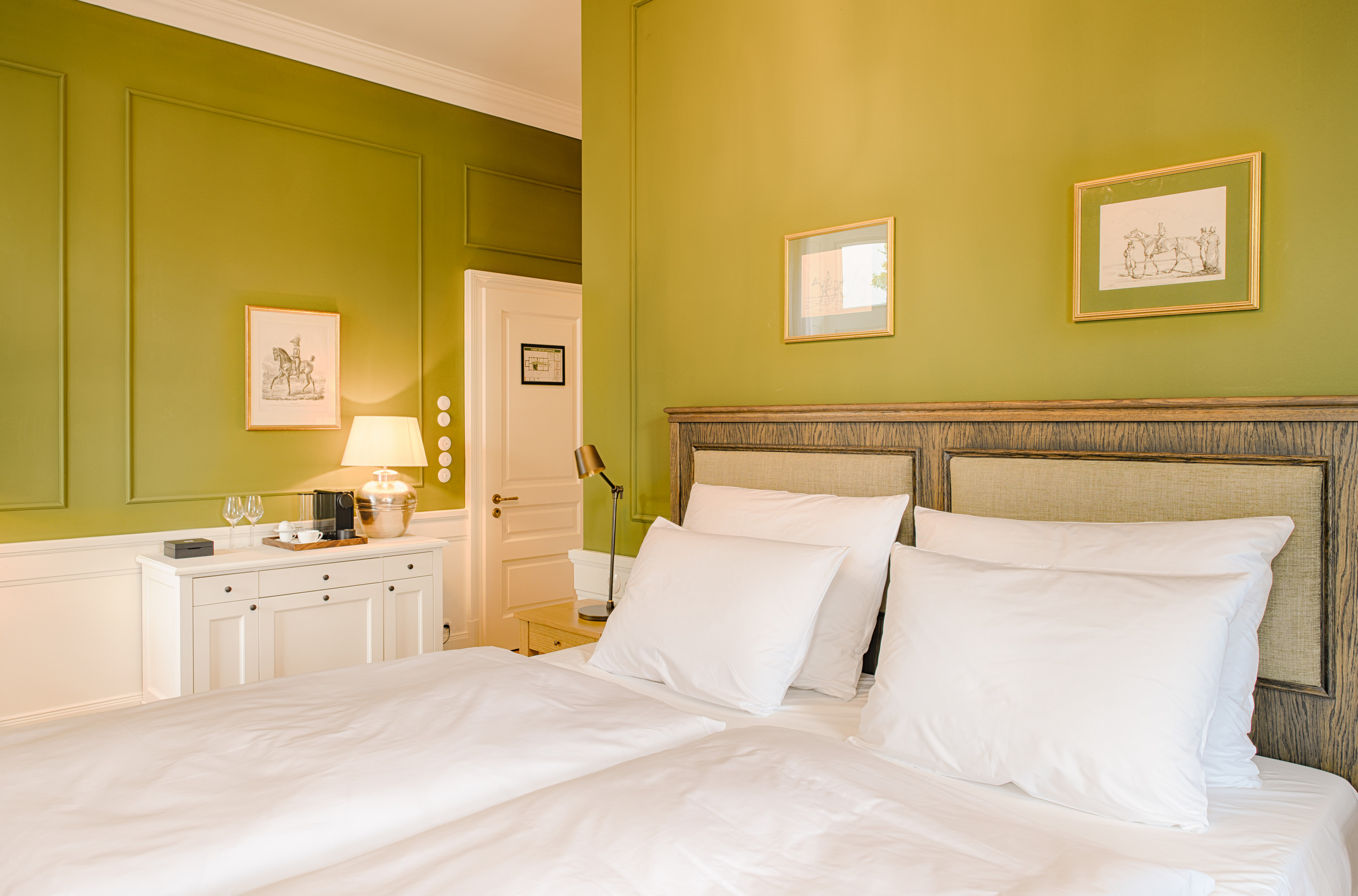 Hotelfotografie: Zimmer und Inneneinrichtung im Immenhof Malente