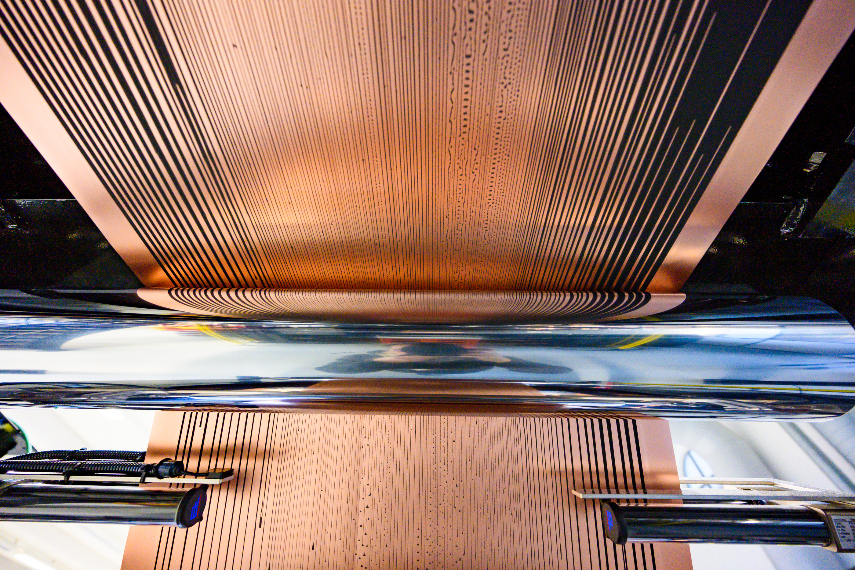 Kupferfolie Rollenproduktion Holger Martens