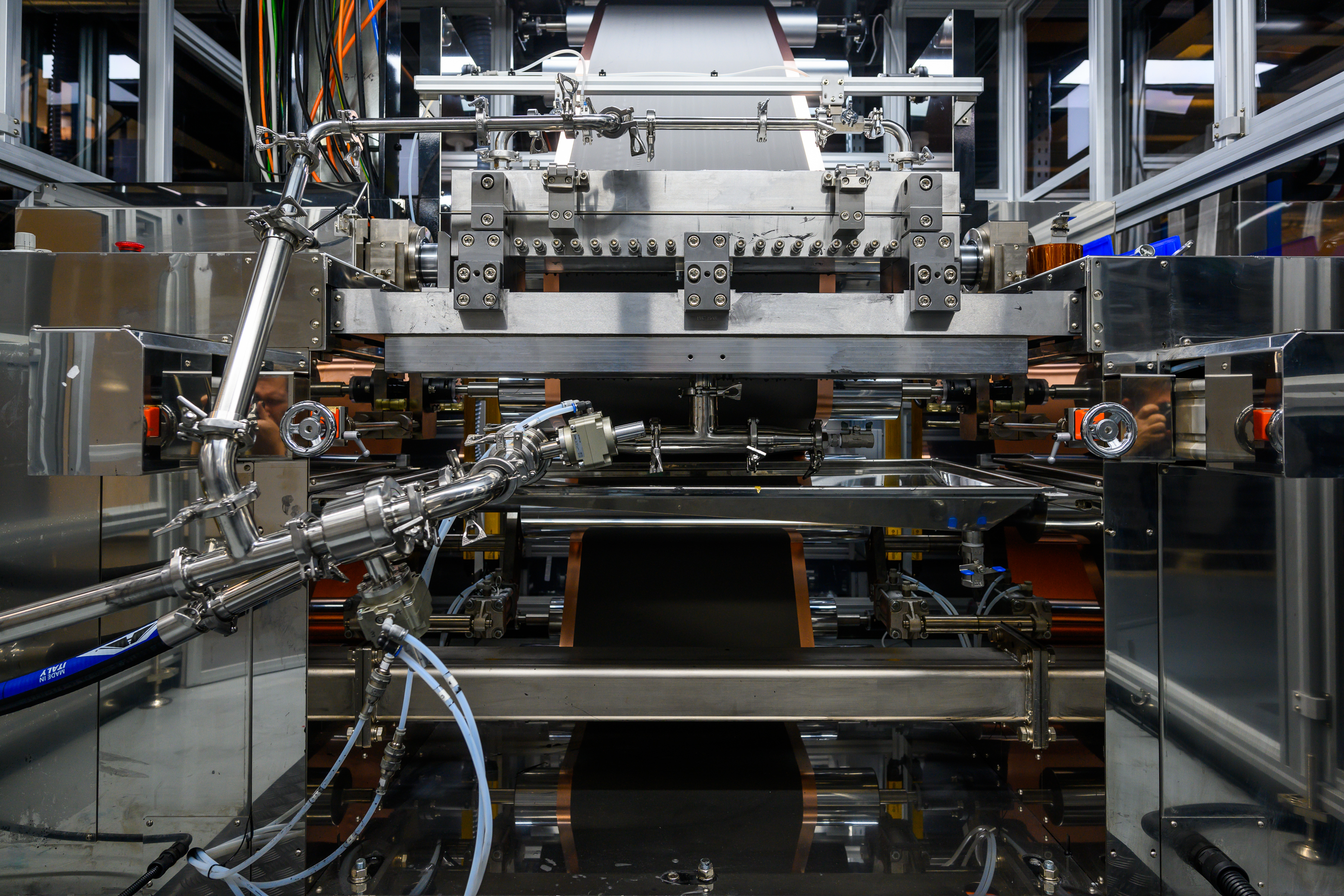 Beschichtungsanlage Folie Holger Martens