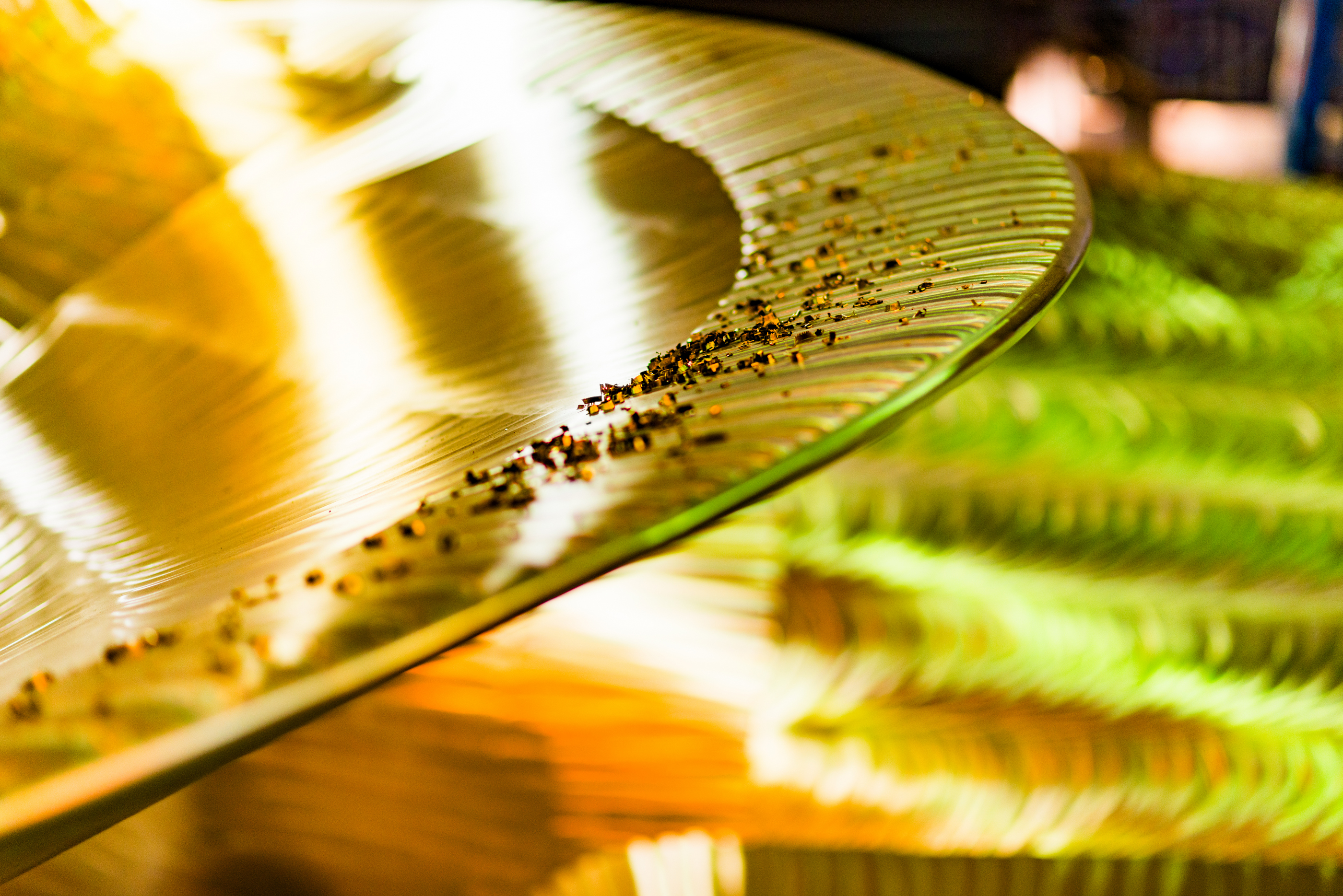 Messing Drehteil Makro Holger Martens