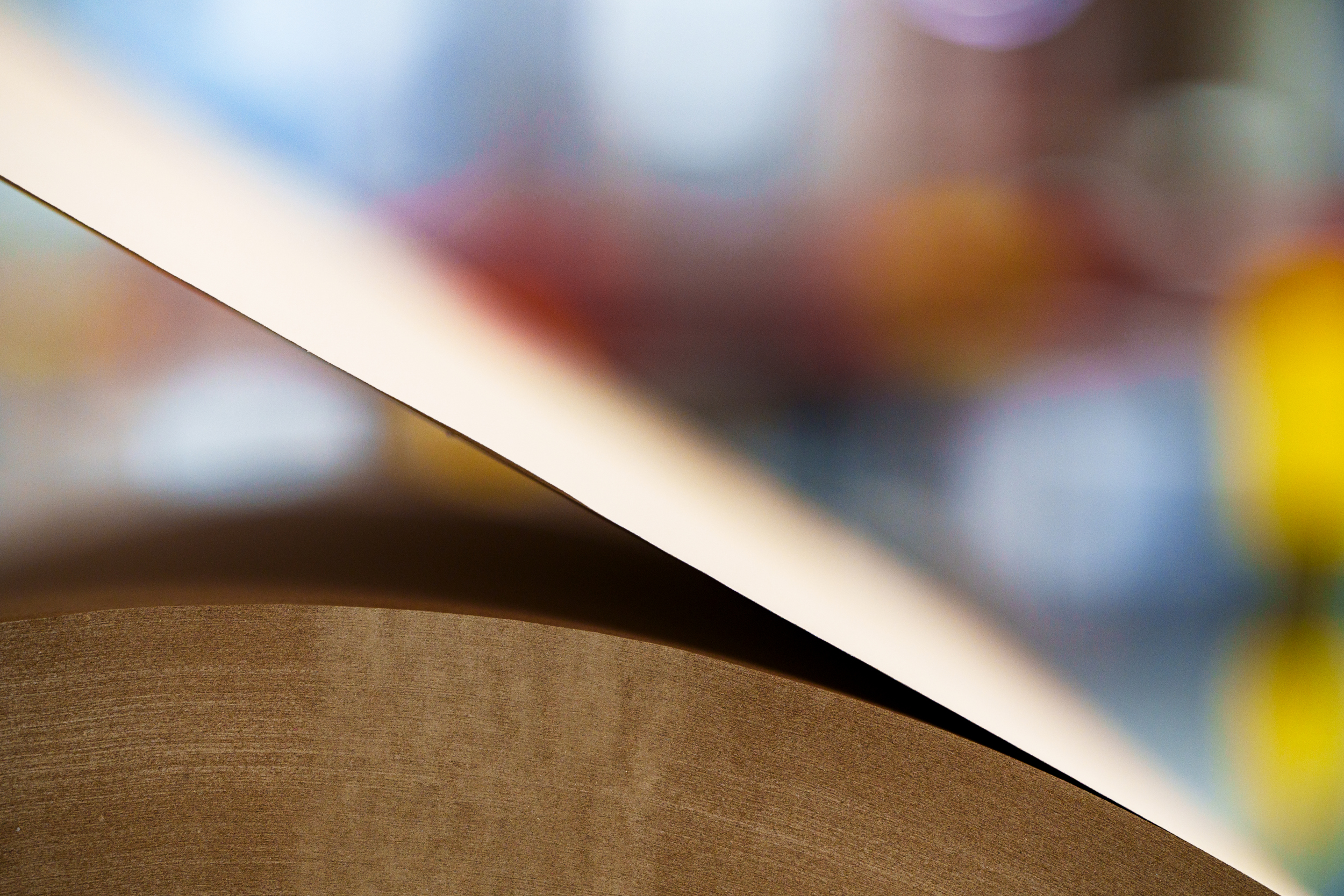 Papierrolle Makro Abstrakt Holger Martens