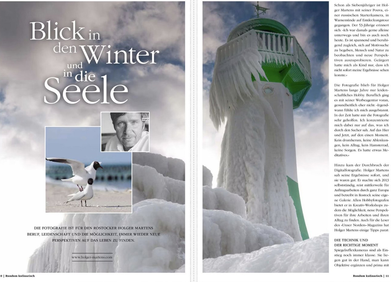 Rundum kulinarisch Magazin Seite 1 Holger Martens