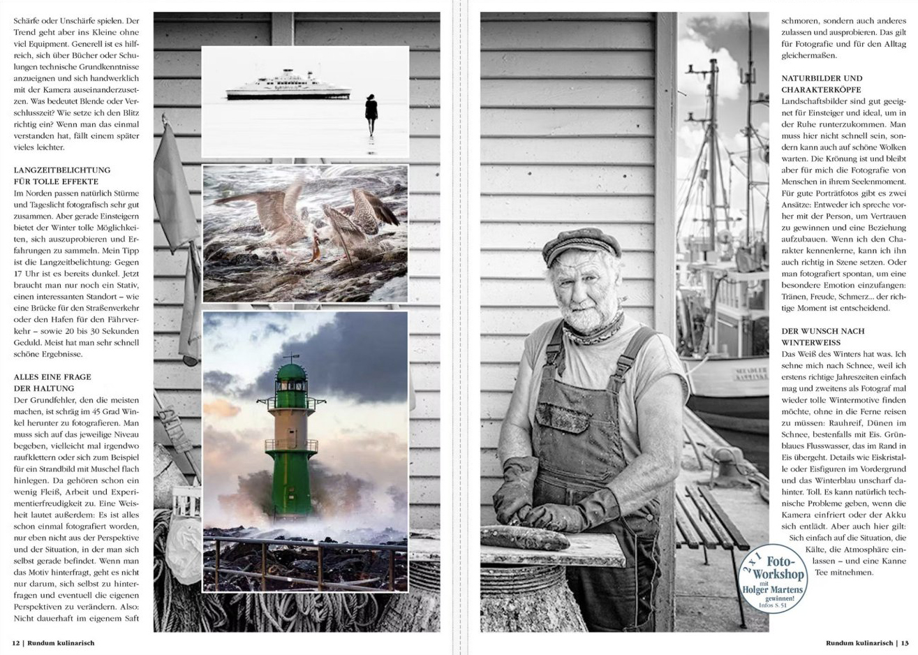 Rundum kulinarisch Magazin Seite 2 Holger Martens