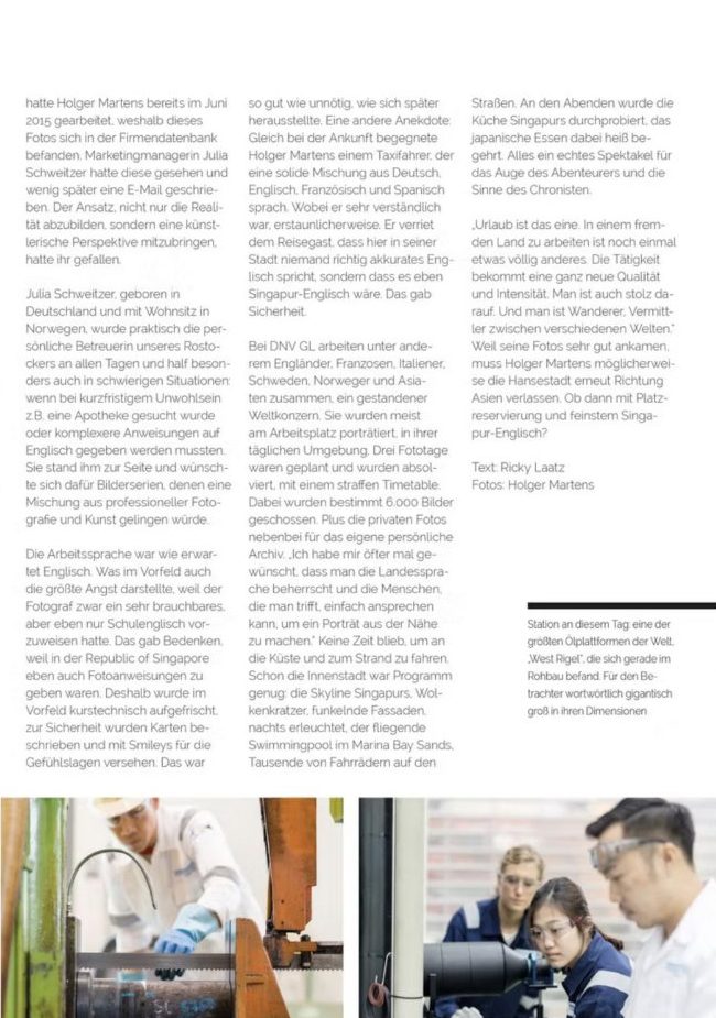Singapur Reportage Seite 2 Holger Martens