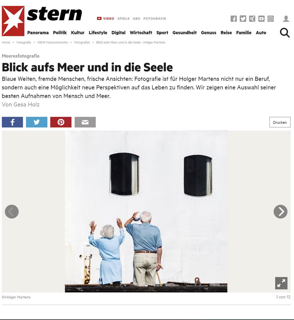 STERN Meeresfotografie Galerie Holger Martens